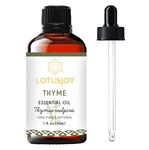 Lotusjoy Thyme Essential Oil For Diffuser, Skin, Hair 1 Oz. Fixed Price $12.29.