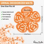 12 Pack Urinal Deodorizer Mat Screen Bathroom Freshener Ocean Mist Scent Orange. Fixed Price $20.48.