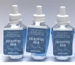 3-BATH & Body Works Eucalyptus Rain Wallflowers Home Fragrance Refill Bulbs New!. Fixed Price $19.99.