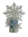 Bath & Body Works Snowflakes Light Up 24/7 Scent Control Wallflower Plug New. Fixed Price $24.99.