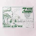 Incienso Santa Fe - 7 Scent Sampler Natural Wood Incense With Burner, Include. Fixed Price $25.64.