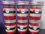 6 New Febreze Apple Delish 5 Oz. Glass Jar Candles. Fixed Price $45.00.