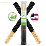 Wild Sage & Aloe Incense Sticks 19" Jumbo Extra Large Bulk Handmade Dipped. Fixed Price $79.95.