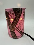 Scentsy Wax Warmer Mossy Oak Pink Camouflage Full Size 29916 Lodge Cabin. Fixed Price $19.95.