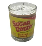 New Sugar Daddy Milk Caramel Pop Candy Scented Candle Mini 3 Oz. Fixed Price $20.00.