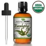 100% Pure Virgin Certified Usda Organic Eucalyptus Essential Oil (huge 4OZ). Fixed Price $14.99.