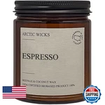 Espresso Coffee Candle Arctic Wicks 9OZ Non-toxic Coconut Beeswax. Fixed Price $36.58.
