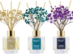 Airkeep Reed Diffuser Set Of 3,CLEAN Linen Ocean Mist&sea Salt Lavender Eucalypt. Fixed Price $36.94.