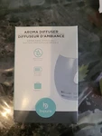 Pure Aroma Diffuser Battery Powered Portable Gray White Water Free Diffusing. Fixed Price $16.99.