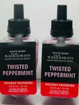 $$$ave Twisted Peppermint 2PK Wallflower Refill Bulb Bath & Body Works. Fixed Price $20.00.