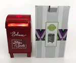 Scentsy Christmas Letters To Santa Wax Warmer Metal Mailbox Retired W/box. Fixed Price $17.00.
