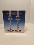 Godinger Silver Plated Millennium Collection Candle Sticks, 6 Tall, Set Of 2. Fixed Price $15.00.