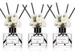 Weald Tribe Real Flower Reed Diffuser Set Of 3 For Bathroom Air Fresheners, O.... Fixed Price $30.57.