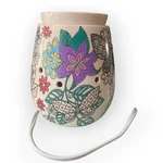 Scentsy 37177 Reimagine Wax Melter Warmer 2 Piece Color Butterfly Flowers. Fixed Price $29.00.