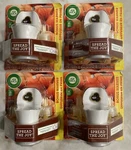 4 X Air Wick Pumpkin Spice Fragrance Scented Oil Freshener Refills & Warmer. Fixed Price $49.99.