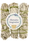 Alternative Imagination White Sage Bundles For Smudging 3 Pack. Fixed Price $19.99.
