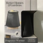 Better Homes And Gardens Fragrance Warmer Matte Black & Wood Base With Timer. Fixed Price $18.00.
