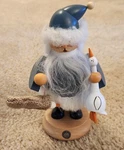 Nordic Santa With Goose Auguste Incense Smoker German Muller. Fixed Price $100.00.