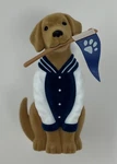 New Bath & Body Works Collegiate Dog Pup Jacket Flag Wallflower Plug In Holder. Fixed Price $17.99.