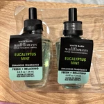 Eucalyptus Mint White Barn Bath & Body Works Wallflower Refill Bulb Lot Of 2. Fixed Price $17.24.