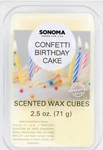 2 Sonoma Scented Wax Cubes Melt - Confetti Birthday Cake Buttercream Vanila. Fixed Price $8.95.