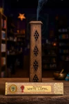 Wooden Incense Burner Tower Handmade Holder For Sticks & Cones Yoga Gift. Fixed Price $17.95.