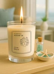 Atlantis&co Ocean Breeze Scented Candle 8OZ Soy Wax Aromatherapy Gift. Fixed Price $23.75.