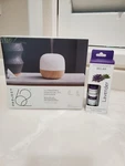 Project 62 White Top Faux Wood Grain Bottom Ultrasonic Essential Oil Diffuser. Fixed Price $19.59.