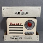 New Red Shed Retro Metal Radio Vintage Decor Wax Warmer & Mulled Cider Scent. Fixed Price $40.00.