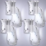 Hohean 4 Pcs Wall Fragrance Plug With Night Light Compatible Bath White. Fixed Price $36.99.