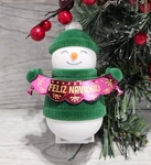 Bath & Body Works Snowman Felix Navidad (champurrado) Nightlight Wallflower. Fixed Price $16.00.