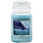 Village Candle Rain Large Glass Apothecary Jar Scented 21.25 Oz., Blue. Fixed Price $32.36.