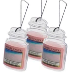 Yankee Candle Car Jar Ultimate Odor Neutralizing Air Freshener, Pink Sands 3-PK. Fixed Price $18.21.