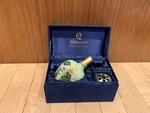 'qwa Art Fragrance Oil Lamp Patricia Brubaker Signed Berries & Butterflies. Fixed Price $22.00.
