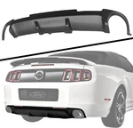 2 Vent Rear Bumper Diffuser Lip Fits 13-14 Ford Mustang Shelby GT500 Matte Black. Fixed Price $139.95.