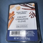 Better Homes & Gardens Scented Wax Cubes 2.5 Oz Creamy Cinnamon Clove. Fixed Price $9.09.