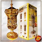 Yasmeen Gold Electric Incense Bakhor Bakhoor Burner Tall Shape. Fixed Price $19.99.