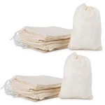50PCS Cotton Muslin Bags 5.9 X 3.9 Inches Eco-friendly Drawstring For .... Fixed Price $25.04.