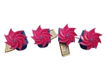 X4 Yankee Summer Pinwheel Flower Candle Scent Plug Diffuser Blue Base New. Fixed Price $32.99.