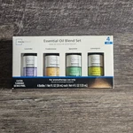 Essential Oil Blend Set 4PK - 1OZ Bottles/ Aromatherapy Mainstays. Fixed Price $9.99.