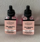 2 Pack Bath & Body Works Pink Pineapple Sunrise Wallflowers Refill Lot Of New. Fixed Price $17.91.