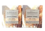 2 X Packs Bath & Body Works Wallflower Refills Mahogany Teakwood White Barn. Fixed Price $21.49.