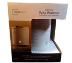 Mainstays Electric Ceramic Wax Warmer White Decorative With Wave Designs New. Fixed Price $29.99.