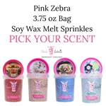 Pink Zebra Soy Wax Sprinkles ....choose Your SCENT...3.75 Oz BAG...160+ Scents. Fixed Price $7.50.