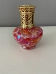 Home & Garden Party Glass Fragrance Oil Diffuser Lamp Crimson Wick Marble Style. Fixed Price $19.54.