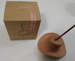 Paddywax Incense Burner Textured Ceramic Cowboy Hat With 100 Sticks.. Fixed Price $29.99.