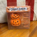 Creepy Cones Halloween Incense Burner Kit Pumpkin Spice Ceramic Jack-o'-lantern. Fixed Price $24.00.