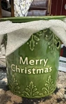 Star Moon Pluggable Fragrance Warmer Wax Melter "merry Christmas" Green. Fixed Price $17.50.