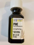 Aura Cacia Pine Essential Oil .5 Fl Oz (15 Ml) Strengthening. Fixed Price $10.00.