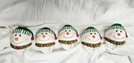 5 Piece Retired Yankee Candle Snowman Electric Home Fragrance Diffuser Mistletoe. Fixed Price $34.99.